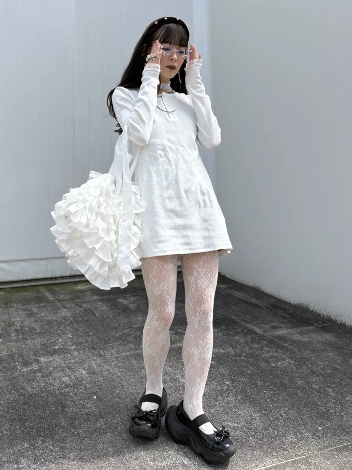 tiered frill bag & mini skirt | HONEY MI HONEY