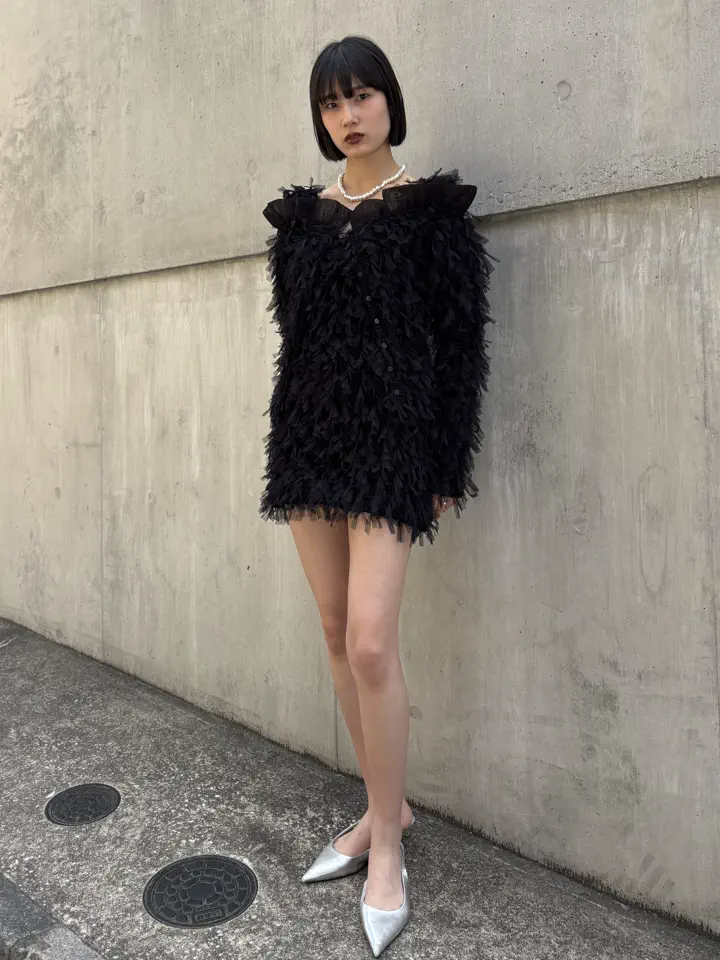 fringe tight mini one-piece | HONEY MI HONEY
