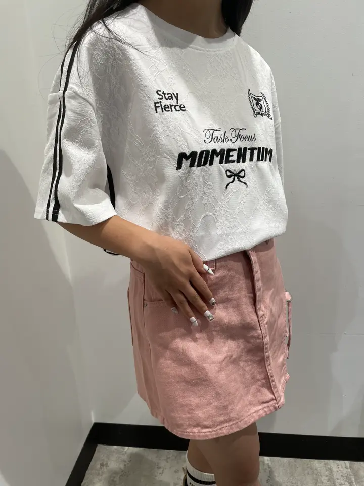 ゲーミング 刺繍 ライン レース Tシャツ 153-5924 – ANAP オンライン