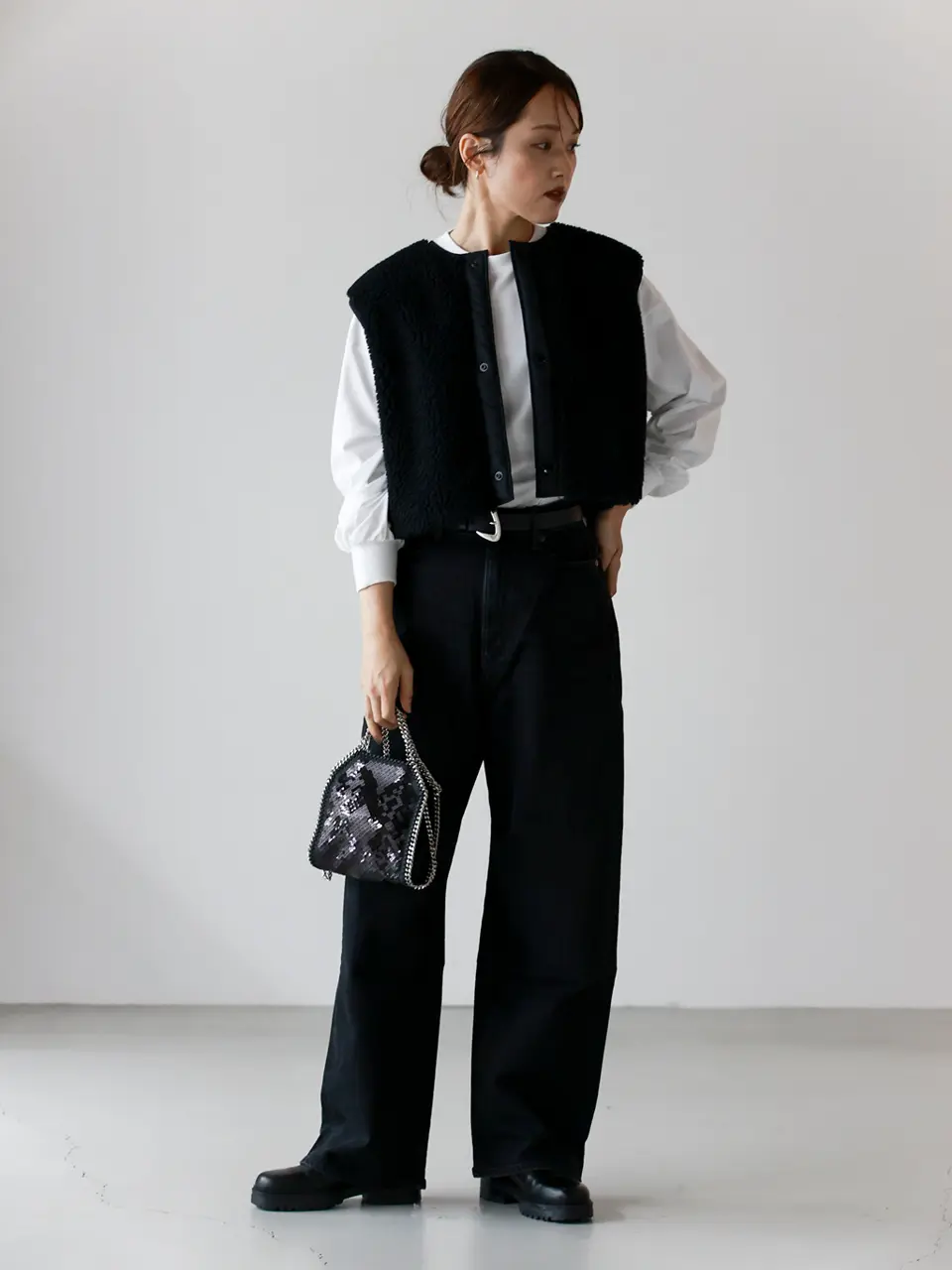 nonmappi HYKE ハイク フェイクシアリングクロップド nonmappi HYKE ハイク フェイクシアリングクロップド 2月1日(火