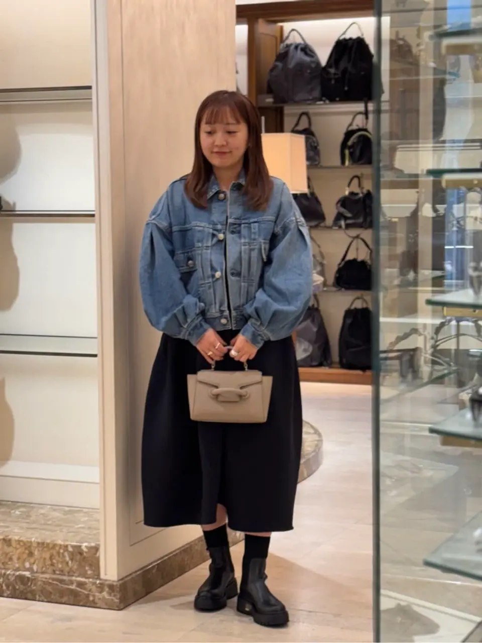 HYKE(ハイク)】 BALOON SLEEVE DENIM JACKET/TYPE2｜PARIGOT ONLINE