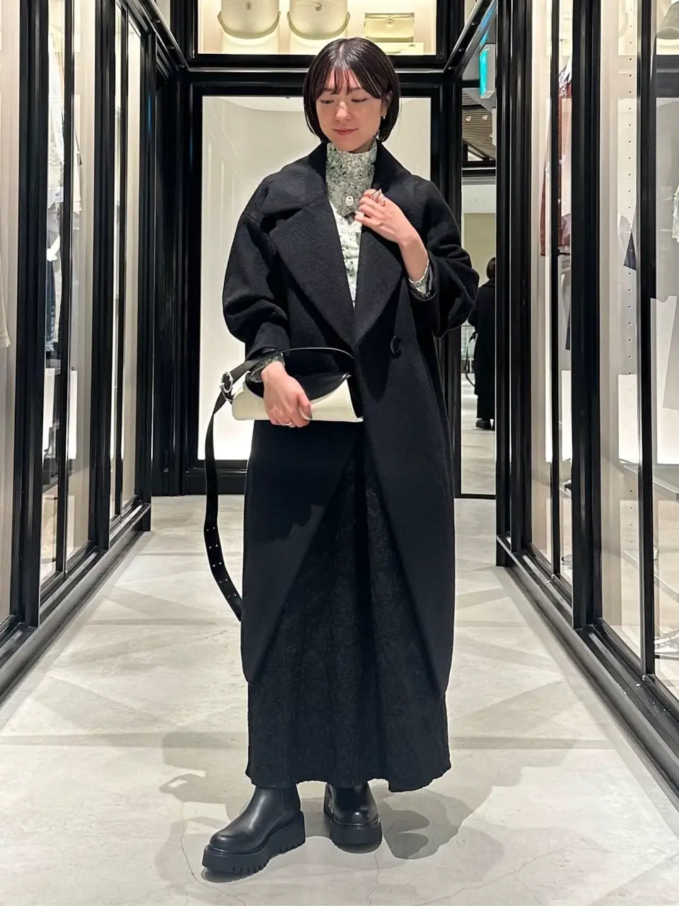 Mame Kurogouchi(マメ クロゴウチ)】 Wool Arupaka Long Cort｜PARIGOT