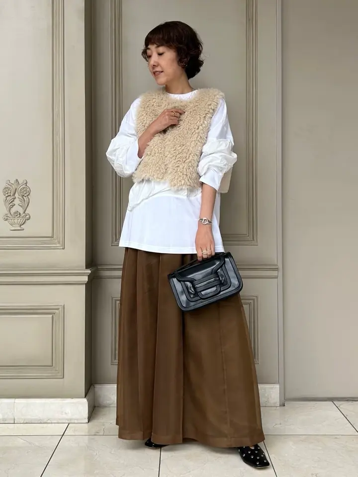 HYKE(ハイク)】 SHEER WIDE PANTS｜PARIGOT ONLINE（パリゴオンライン）