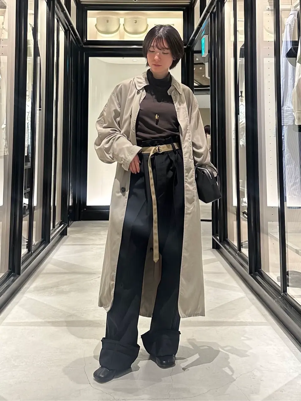 Maison Margiela トレンチコート　スプリングコート　黒 トレンチコート｜MAISON MARGIELA（メゾン マルジェラ）通販