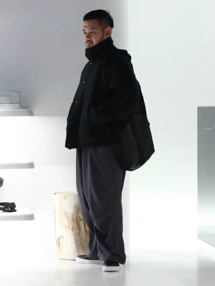 08sircus(08サーカス)】 Light twill parachute zip pants｜PARIGOT