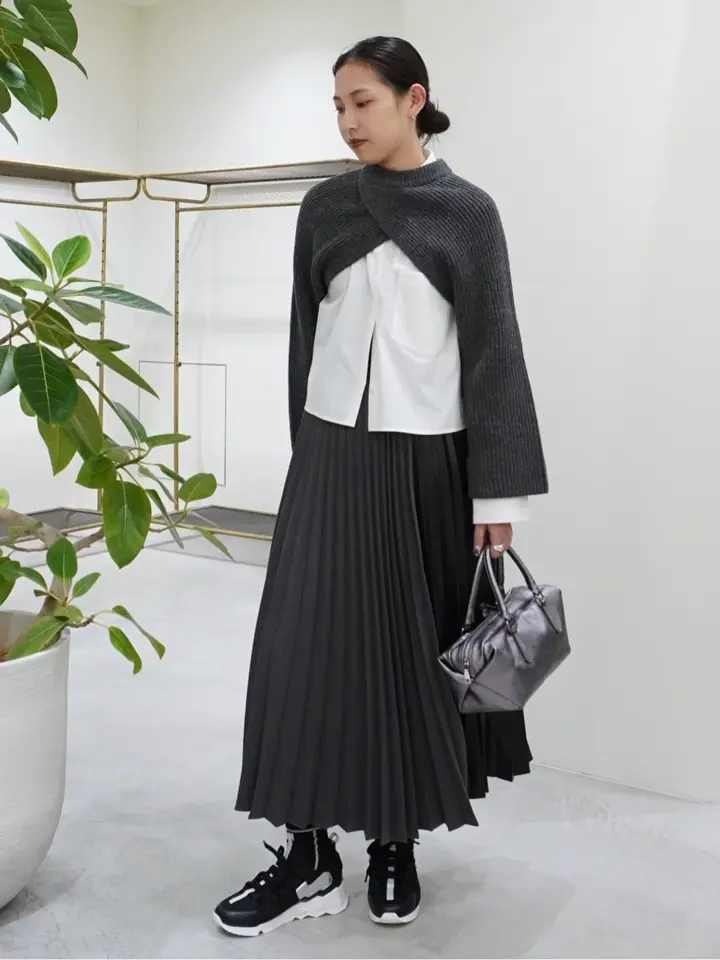 HYKE(ハイク)】 RIBBED KNIT WOOL SHRUG｜PARIGOT ONLINE（パリゴ