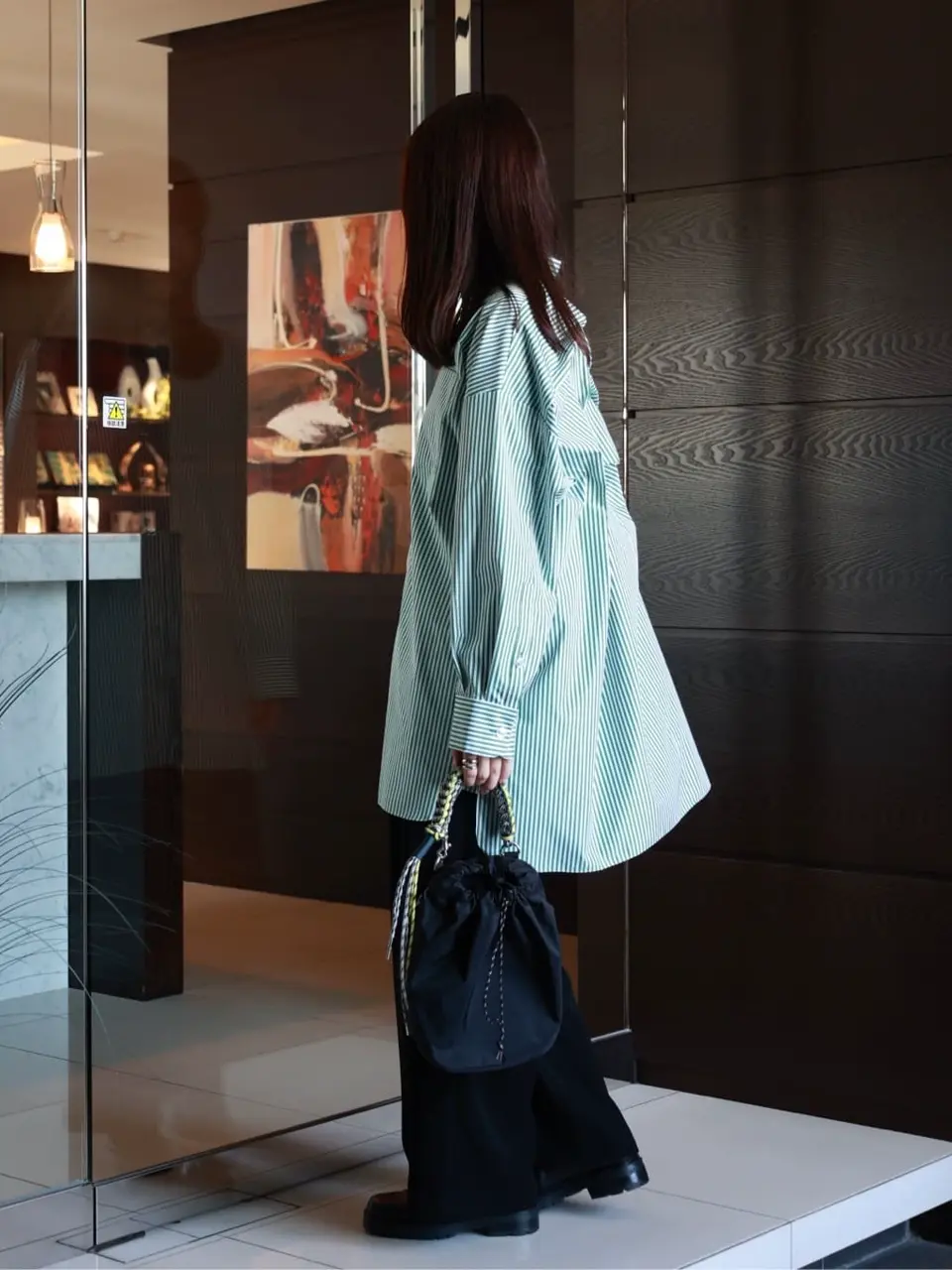 ENFOLD(エンフォルド)】 TUCK BIG SHIRT｜PARIGOT ONLINE（パリゴ