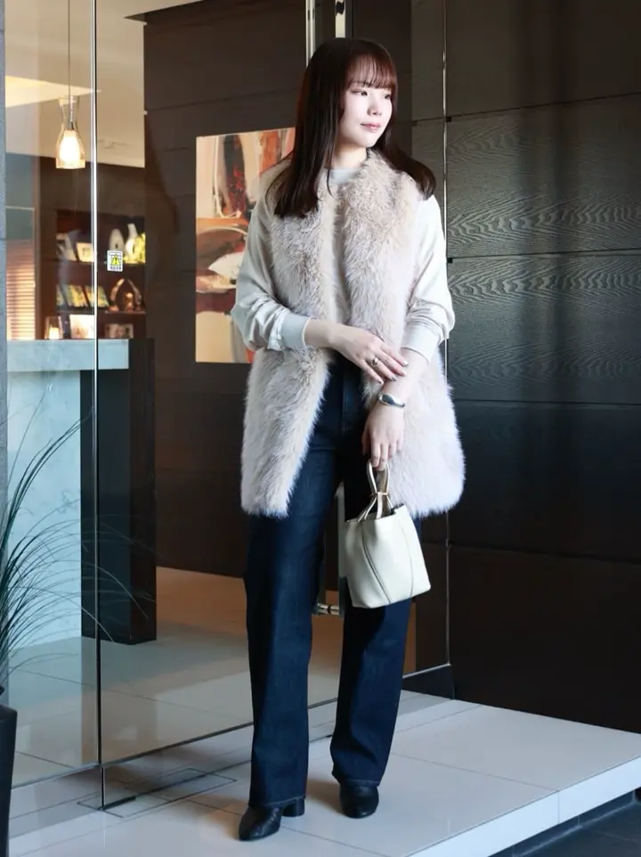 HERNO(ヘルノ)】FULLNESS FAUX FUR ベスト｜PARIGOT ONLINE（パリゴ