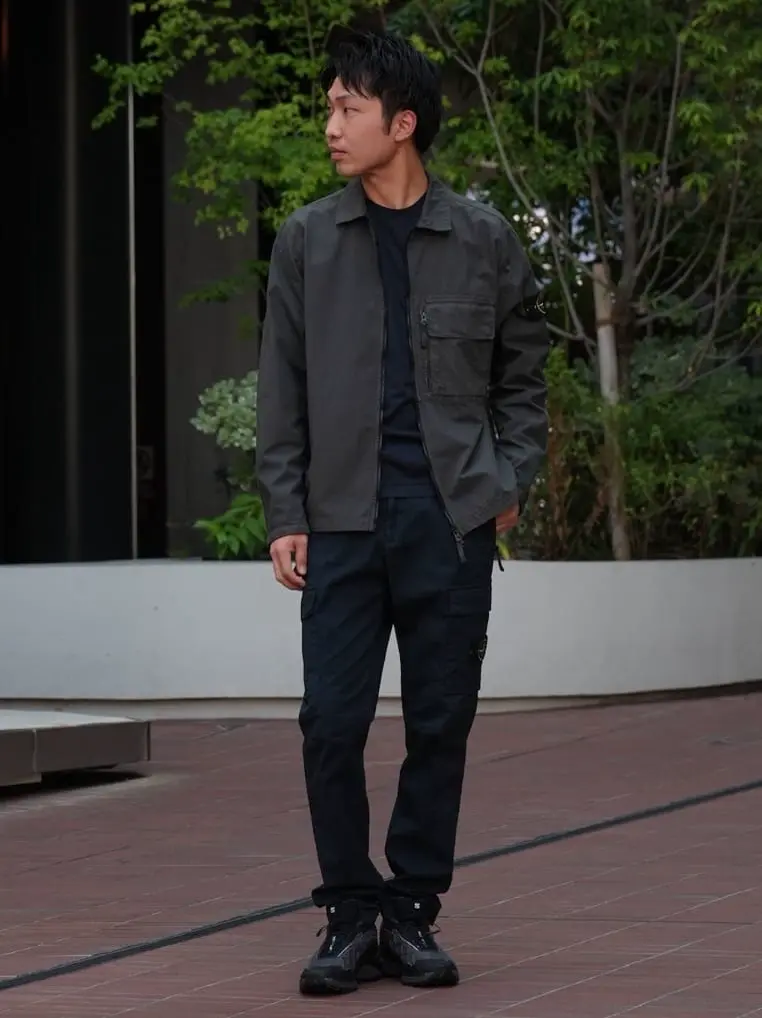 STONE ISLAND(ストーンアイランド)】 CANVAS WEAVE COTTON - GARMENT