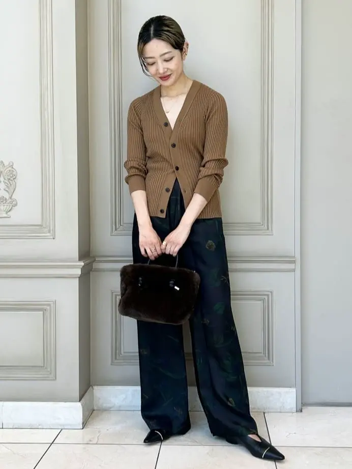 HYKE(ハイク)】 WIDE RIBBED CARDIGAN｜PARIGOT ONLINE（パリゴ