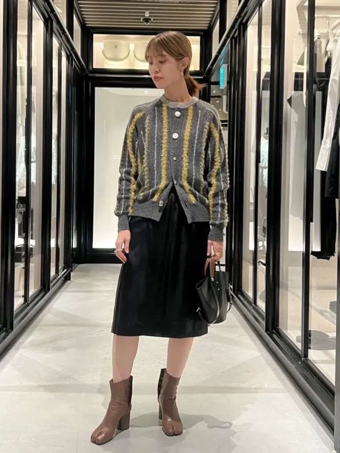 TOGA PULLA(トーガプルラ)】 STRIPE KNIT CARDIGAN｜PARIGOT ONLINE