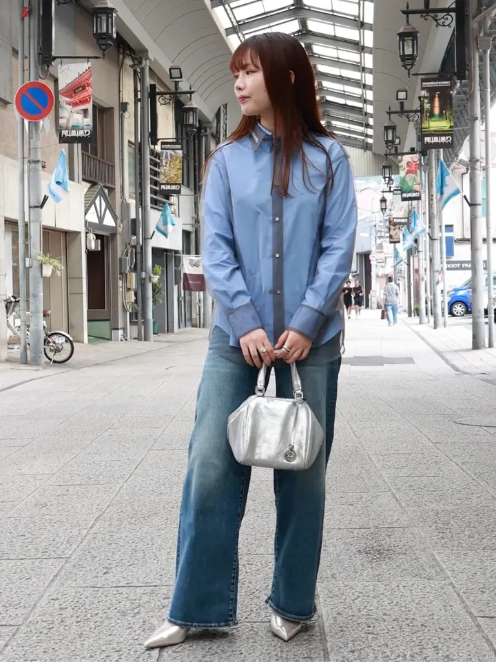 美品！【DENHAM】KEIRA ハイライズワイドレッグデニム W22-L30 KEIRA MIC アイテム詳細｜DENHAM（デンハム）日本公式オンラインストア