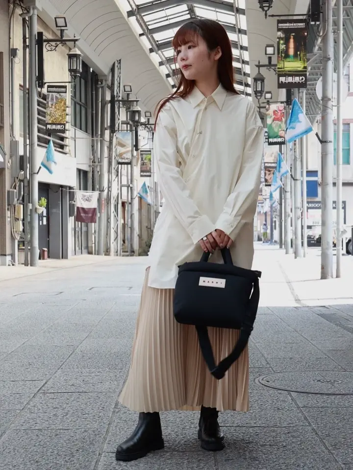 HYKE(ハイク)】 TAFFETA PLEATED SKIRT｜PARIGOT ONLINE（パリゴ