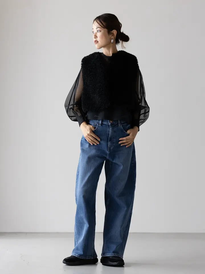 HYKE(ハイク)】 SHEER BLOUSE｜PARIGOT ONLINE（パリゴオンライン）