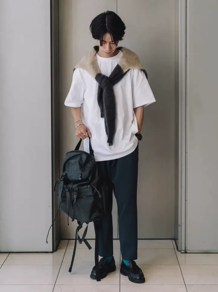 HYKE(ハイク)】≪Genderless≫SHORT-SLV TEE（6.5OZ）｜PARIGOT