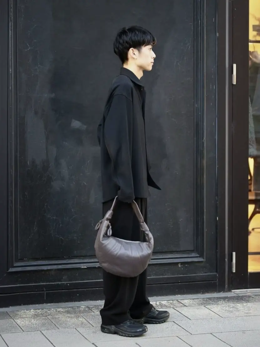 LEMAIRE(ルメール)】 FORTUNE CROISSANT BAG IN LEATHER｜PARIGOT