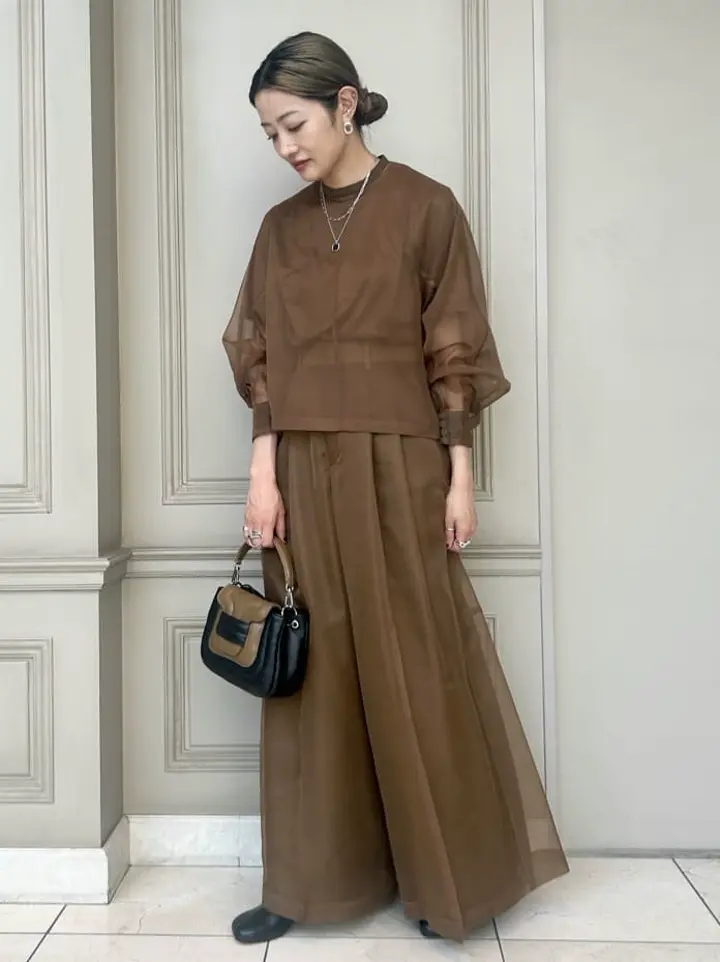 HYKE(ハイク)】 SHEER BLOUSE｜PARIGOT ONLINE（パリゴオンライン）