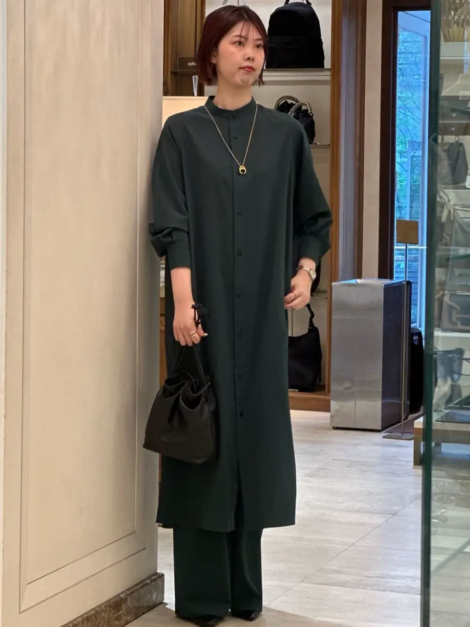 Hyke ワンピース TASLAN TWILL DRESS | HYKE (Women)/ハイク | 三越