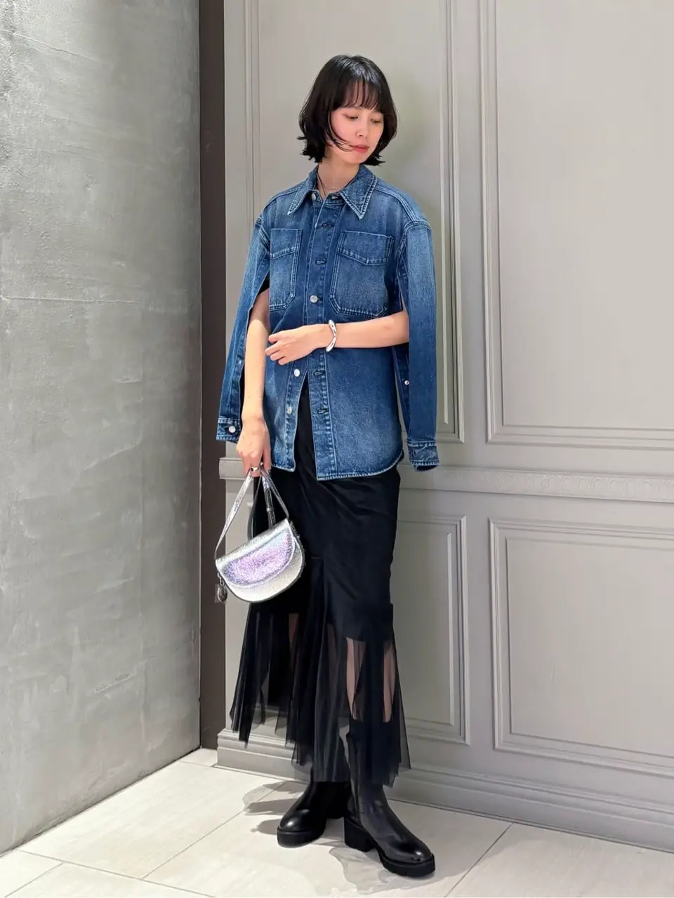 専用【定価25万超】CHARLOTTECHESNAIS シルバーブレスレット M Bracelets