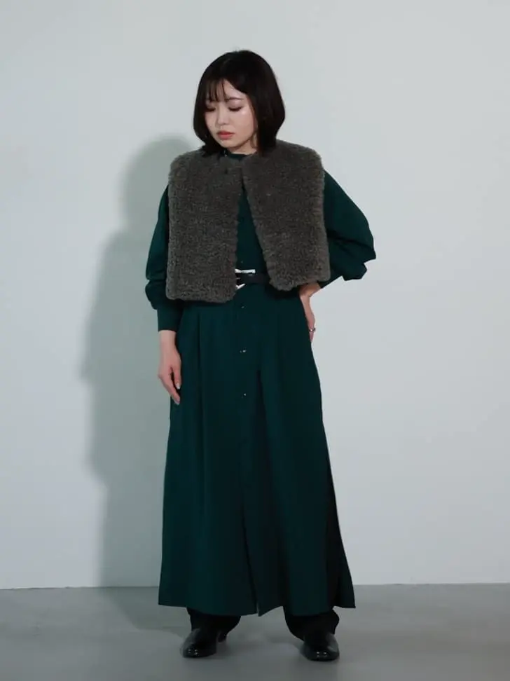HYKE(ハイク)】 MAXI SHIRT DRESS｜PARIGOT ONLINE（パリゴオンライン）