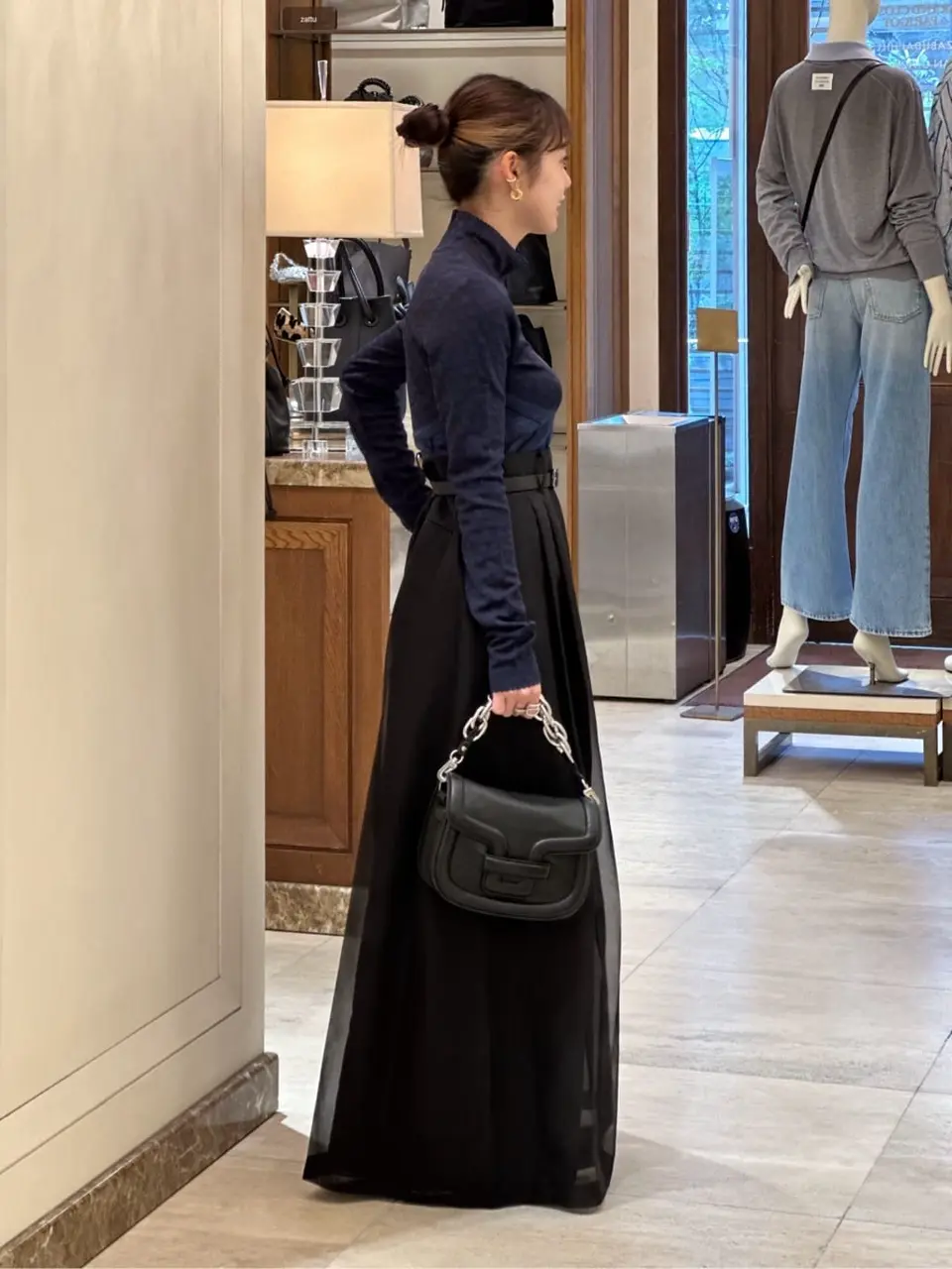 HYKE(ハイク)】 SHEER WIDE PANTS｜PARIGOT ONLINE（パリゴ