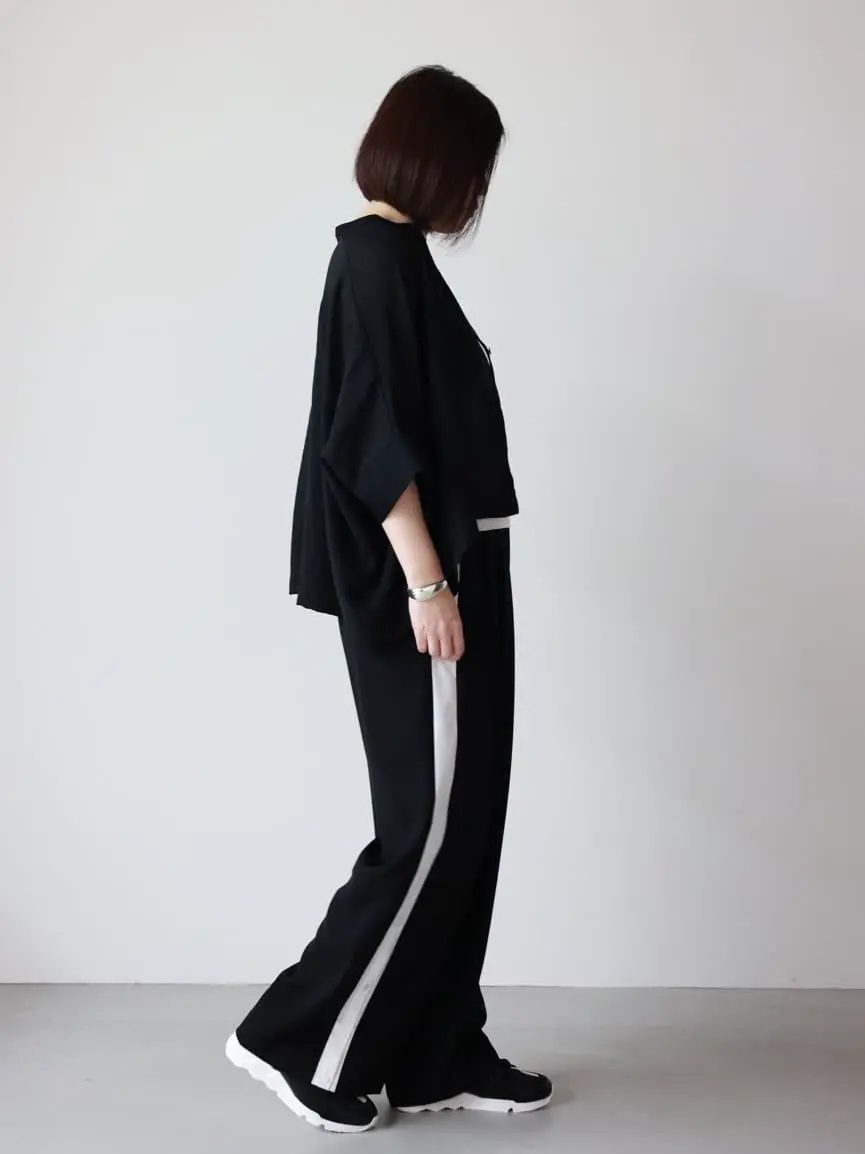ENFOLD(エンフォルド)】 SHIRT-LAYERED WIDE-PANTS｜PARIGOT ONLINE