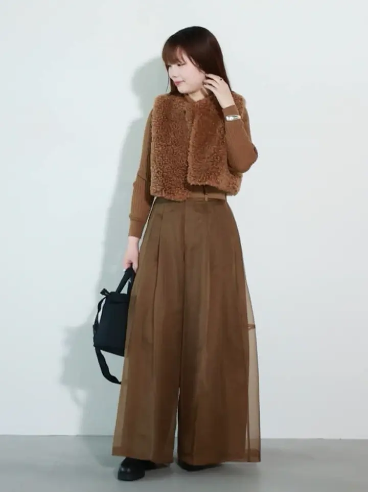 HYKE(ハイク)】 SHEER WIDE PANTS｜PARIGOT ONLINE（パリゴオンライン）