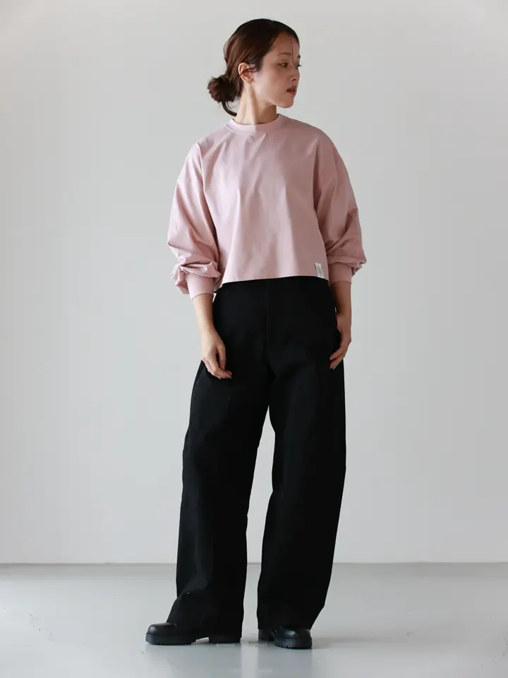 HYKE(ハイク)】 ≪Genderless≫BARREL-LEG CHINO PANTS｜PARIGOT
