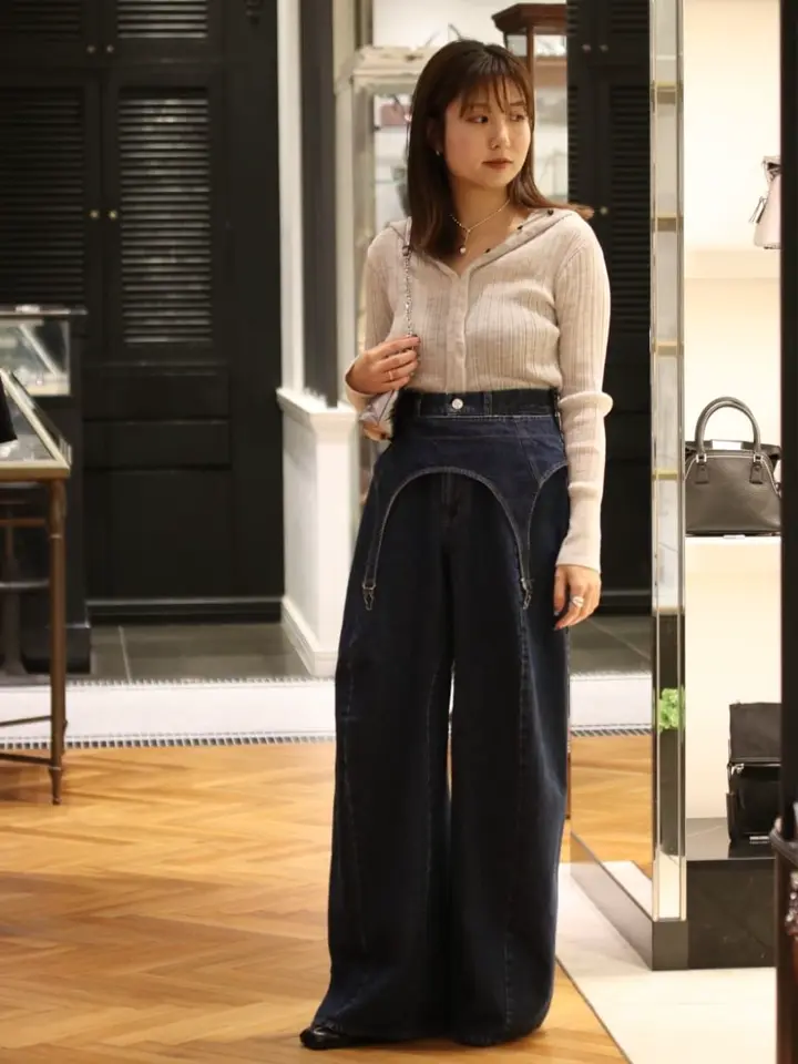 Chika Kisada(チカ キサダ)】 デニムパンツ｜PARIGOT ONLINE（パリゴ