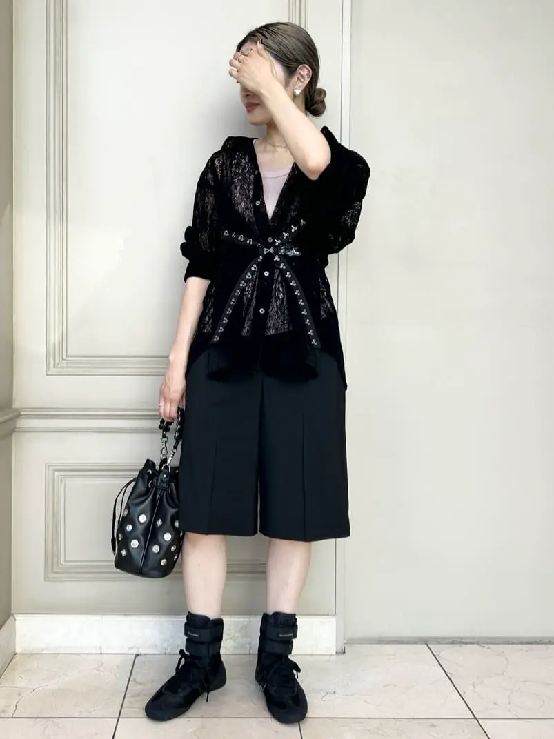 ENFOLD(エンフォルド)】 CENTER-PRESS BERMUDA-PANTS｜PARIGOT ONLINE