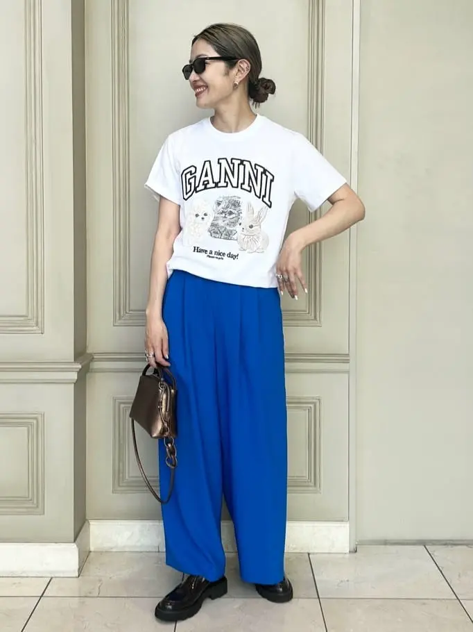 ENFOLD(エンフォルド)】 RELAX ELASTIC WIDE-TROUSERS｜PARIGOT ONLINE