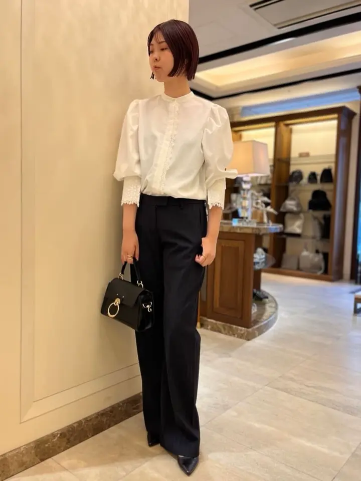 Chloe(クロエ)】 グレイン＆ソフトレザー製TESSミニデイバッグ