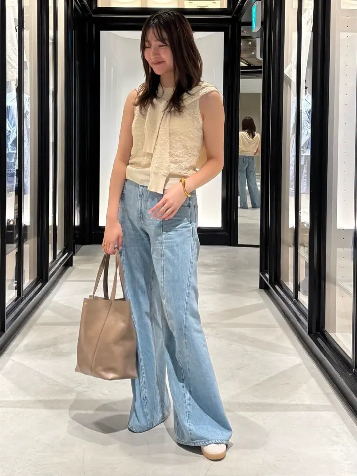 Maison Margiela(メゾンマルジェラ)】 カットアウトウエストジーンズ