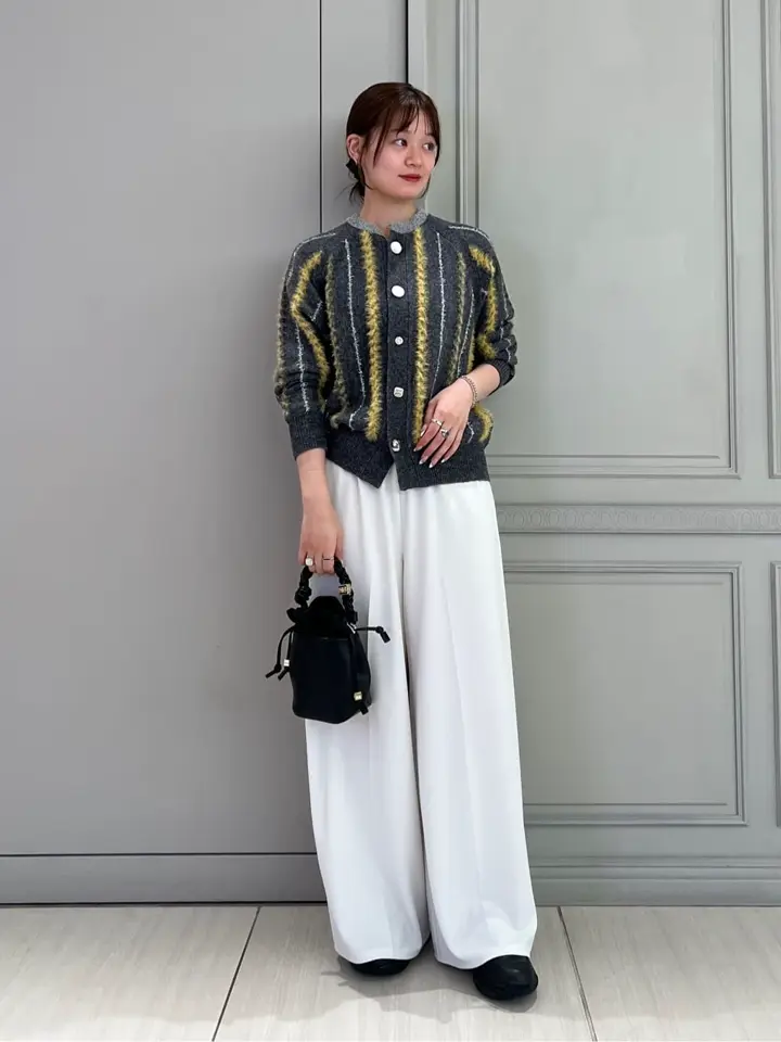 TOGA PULLA(トーガプルラ)】 STRIPE KNIT CARDIGAN｜PARIGOT ONLINE