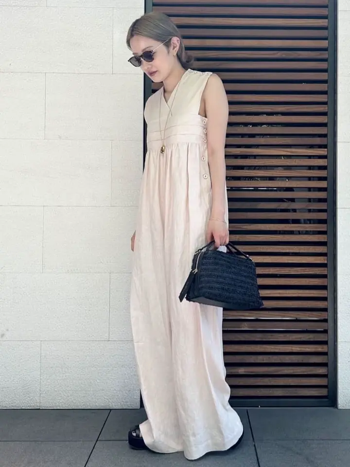 HYKE(ハイク)】 LINEN JUMPSUIT｜PARIGOT ONLINE（パリゴ