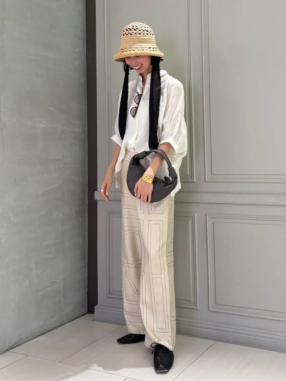 toteme モノグラムパジャマパンツ トーテム chaos toteme モノグラム