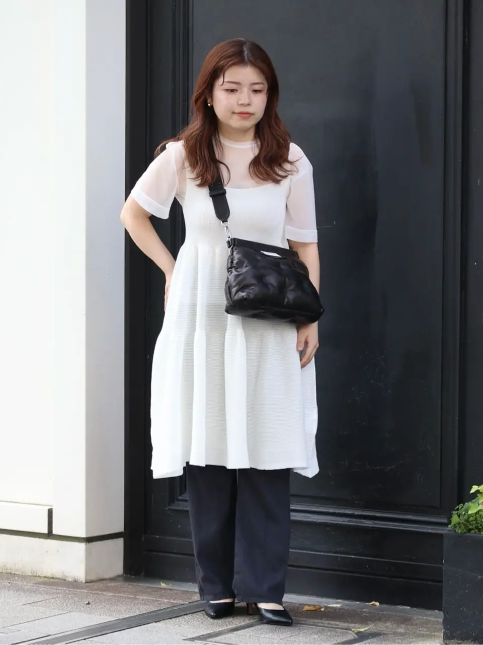 CFCL シーエフシーエル ティーシ－ キャスケード スリーブレス ミニドレス CFCL シーエフシーエル ティーシ－ キャスケード スリーブレス ミニ