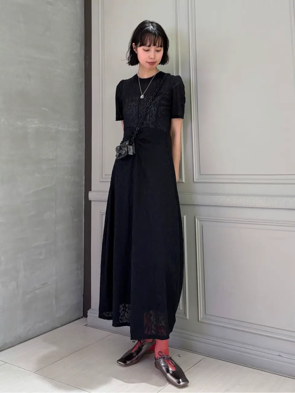 PHOTOCOPIEU(フォトコピュー)】 PARIGOT別注 FLOWER NYLON JAQUARD