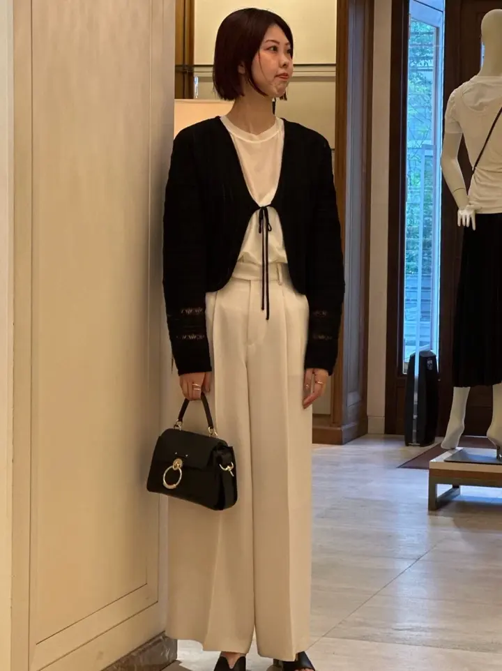 HYKE(ハイク)】 OXFORD WIDE LEG PANTS｜PARIGOT ONLINE（パリゴ