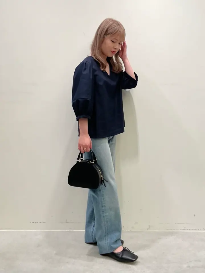 YANUK(ヤヌーク)】 Low Rise Trick Denim ボーイズストレートLEA