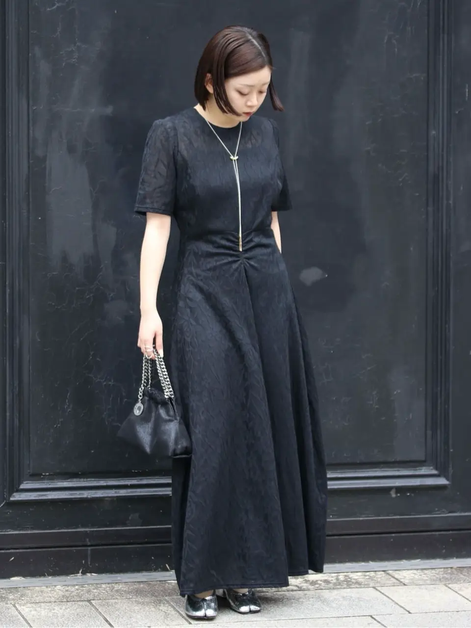 Soierie(ソワリー)】 Drop loop tie｜PARIGOT ONLINE（パリゴオンライン）