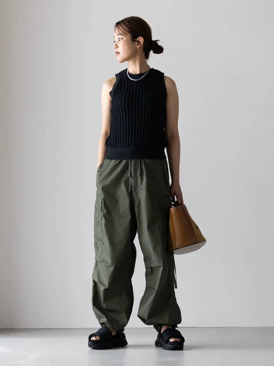 HYKE(ハイク)】 CROCHETED SWEATER TANK TOP｜PARIGOT ONLINE（パリゴ