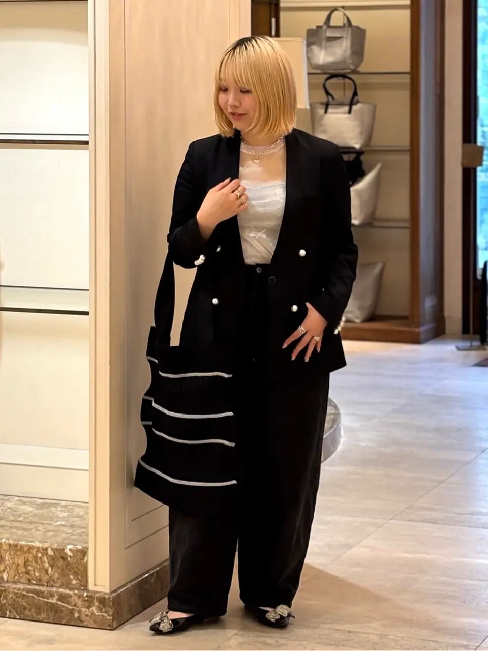 CINOH(チノ)】ノーカラージャケット｜PARIGOT ONLINE（パリゴオンライン）