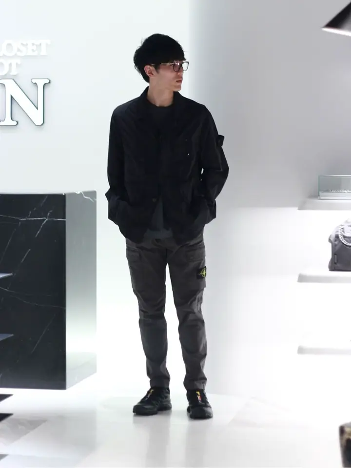 STONE ISLAND(ストーンアイランド)】 NYLON SMERIGLIATO ジャケット
