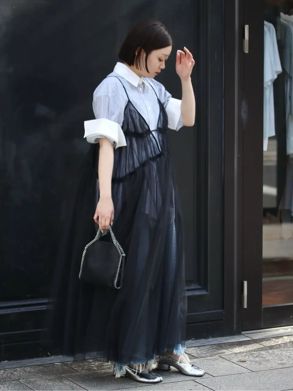 Maison Margiela(メゾンマルジェラ)】 タビ ブロークンミラー ニュー