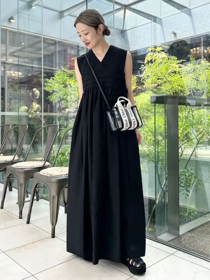 HYKE(ハイク)】 LINEN MAXI DRESS｜PARIGOT ONLINE（パリゴ
