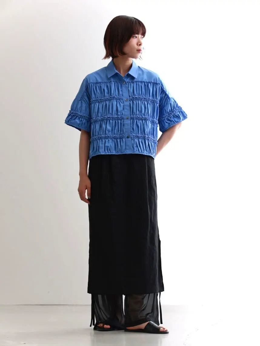 パンツ ENFOLD SHEER LAYERED PANTS 38 ENFOLD(エンフォルド)】 SHEER LAYERED PANTS｜PARIGOT ONLINE（パリゴ