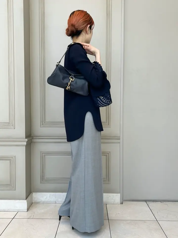 Mame Kurogouchi(マメ クロゴウチ)】 Embroidered Cuffs Top｜PARIGOT