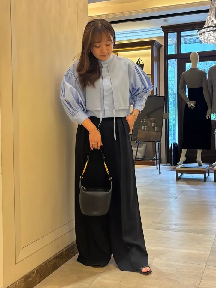 ハイク　バルーン7分袖 HYKE BALLOON SLEEVE DENIM JACKET