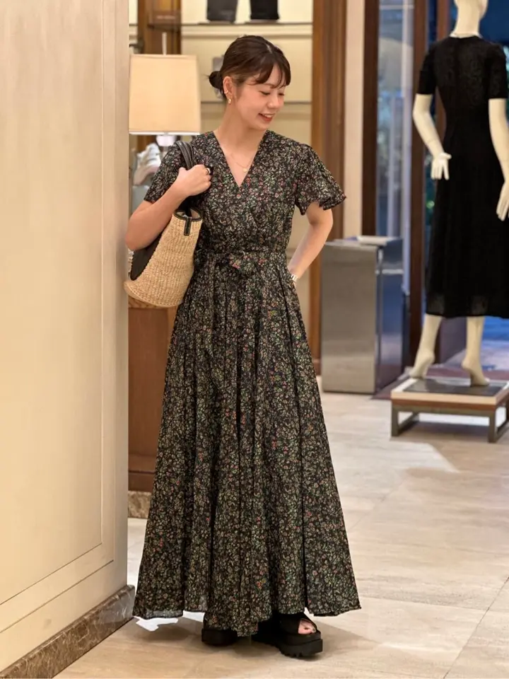 北川景子着用☆マリハ マドモアゼル ワンピース 美品 MARIHA マリハ